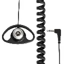 Motorola Original PMLN4620 D-Style Listen Only Ear Piece 3.5mm: PMLN4620B
